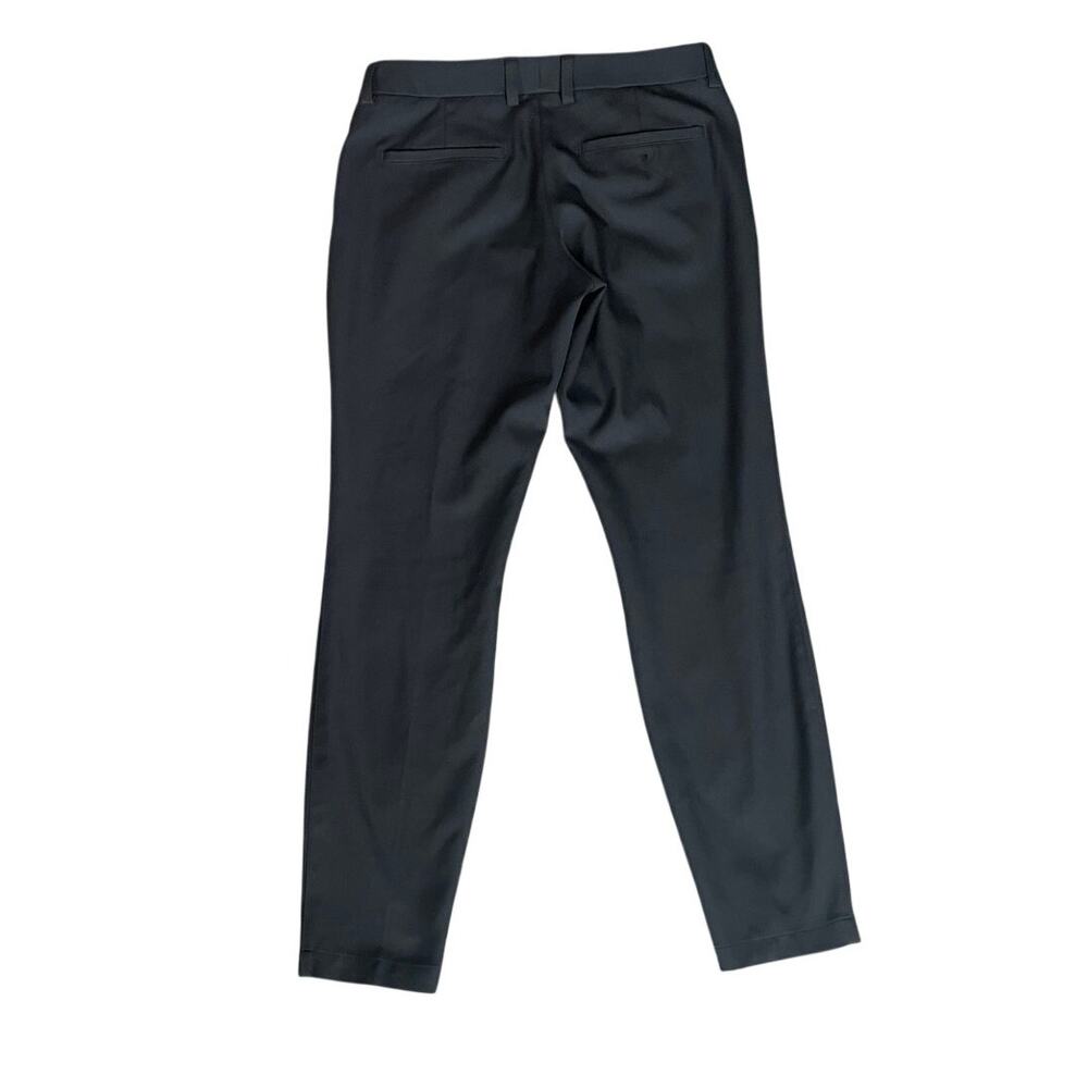 Oobe Women’s Dark Charcoal Gray Slim Straight Dress Pants Office Career Sz 8/31 - Picture 3 of 6